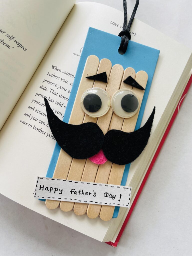 fathers day bookmark