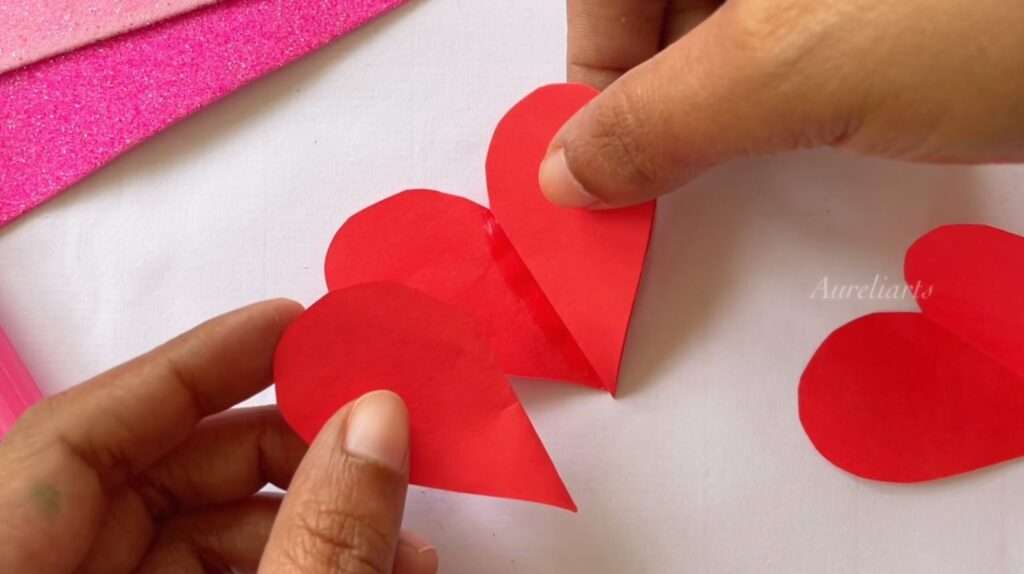 glue hearts