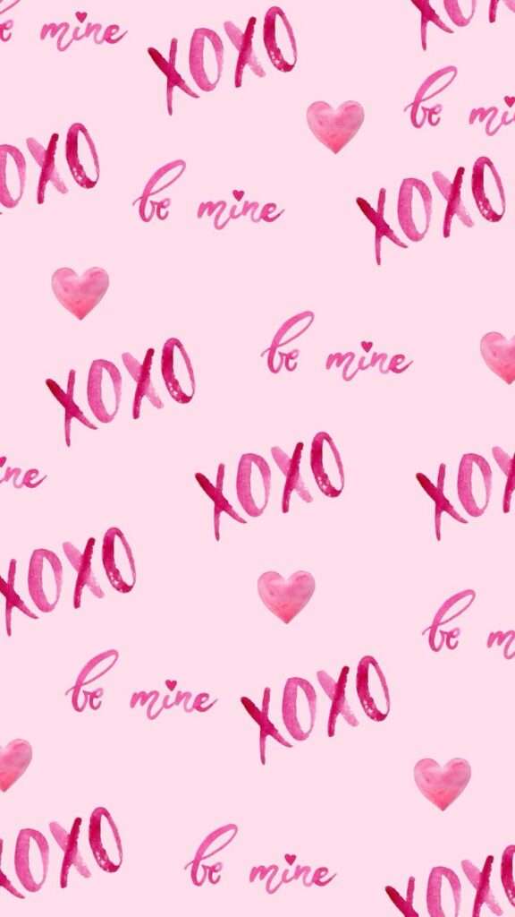 XOXO Valentine’s Day Wallpaper