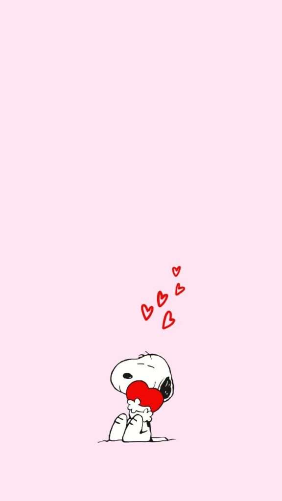 Valentines Day snoopy iphone Wallpaper 11