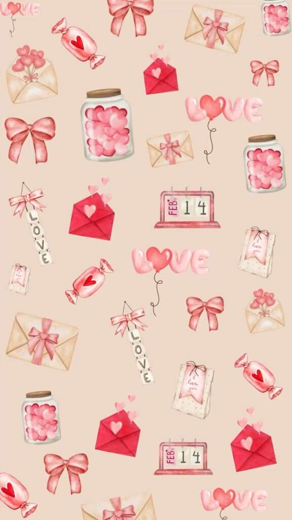 Valentines day Phone Wallpaper