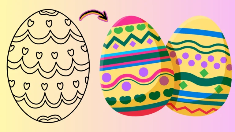 easter egg coloring