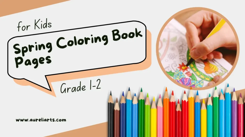 Spring Coloring Book Pages