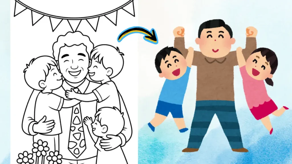 fathers day coloring pages