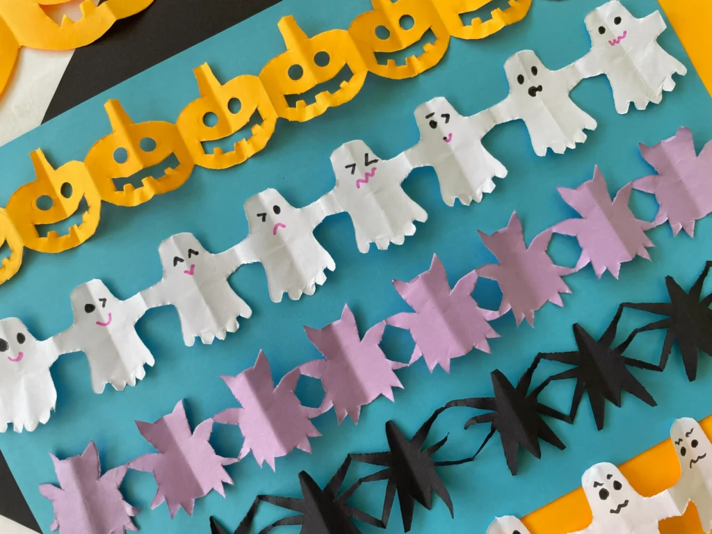 halloween paper garlands